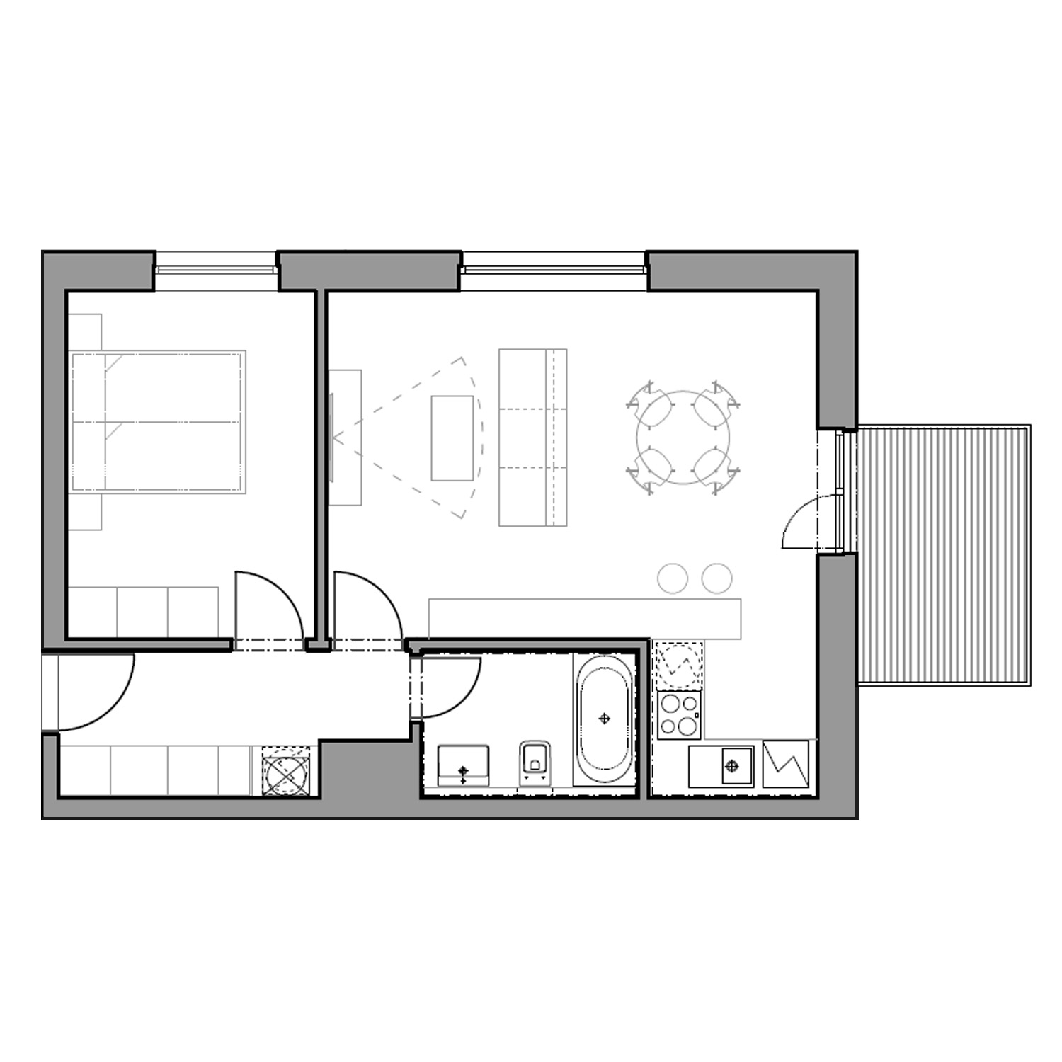 Rezidence Ametyst D2 412