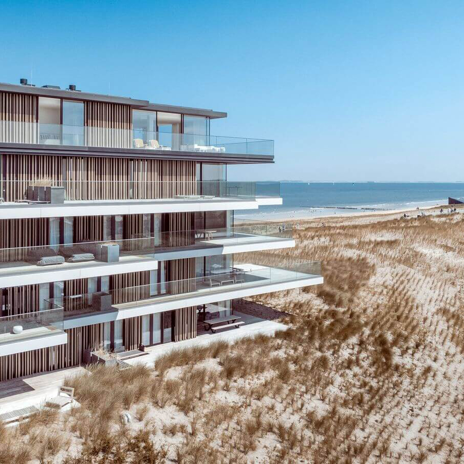 Apartments with sea view